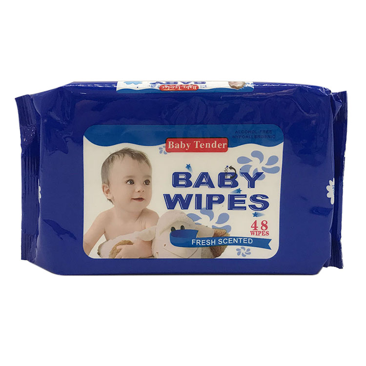 Natural baby wet tissue