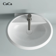Ceramic Wall Hung Basin: CaCa New Trend Wall Mount Hang Art Wash Basin