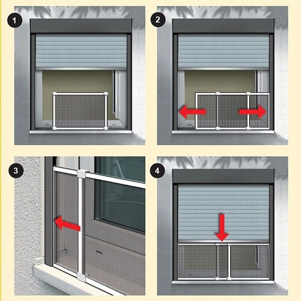 Slide Screen Window Framed sliding screen window