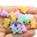 Heetste Gummy Bear Resin Cabochon Kralen Beeldjes Plaksteen Miniatuur voor Sieraden Accessoires Sleutelhanger Ornament