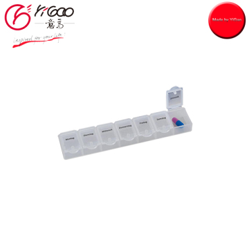 400030 Medication clear plastic pill box