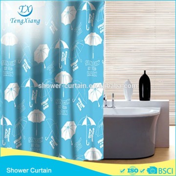 Polyester Fabric Hookless Expensive Shower Curtains