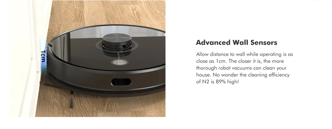 Excellent Product Self-Emptying Dustbin Mop Automatic Robot Vacuum Cleaner