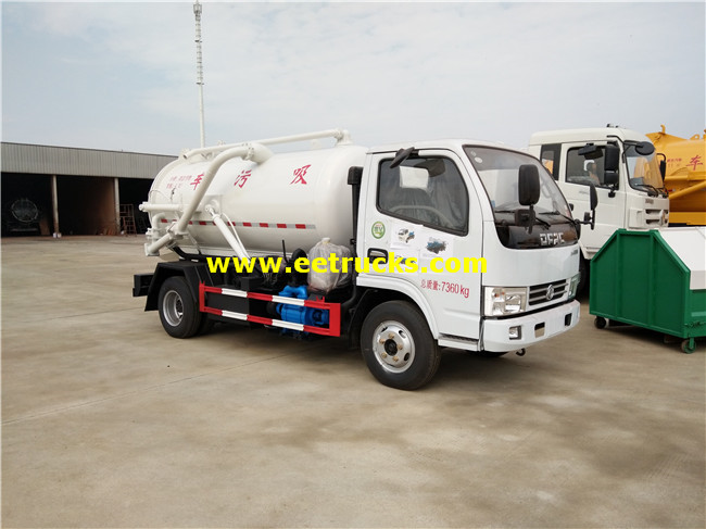 DFAC 4000 Litres Ordure Vacuum Trucks