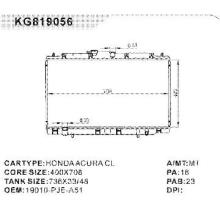 radiator car:HONDA ACURA CL  OEM:19010-PJE-A51