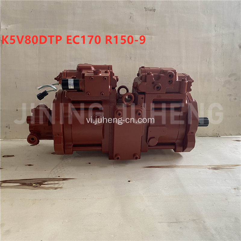 Phụ tùng máy xúc K5V80DT1DPR-9NOY-ZV 13864902 Bơm chính EC170