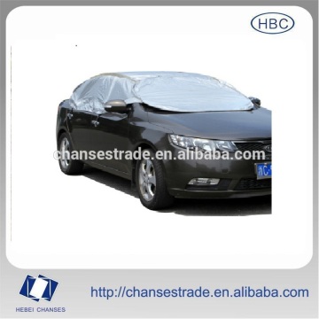 Magnetic car windshield snow cover