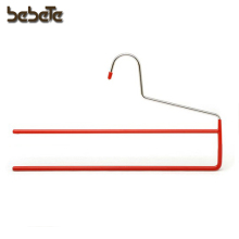 3 Tier Red PVC Pants Hanger