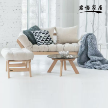 Convertible Solid Wood Folding Sofa Bed