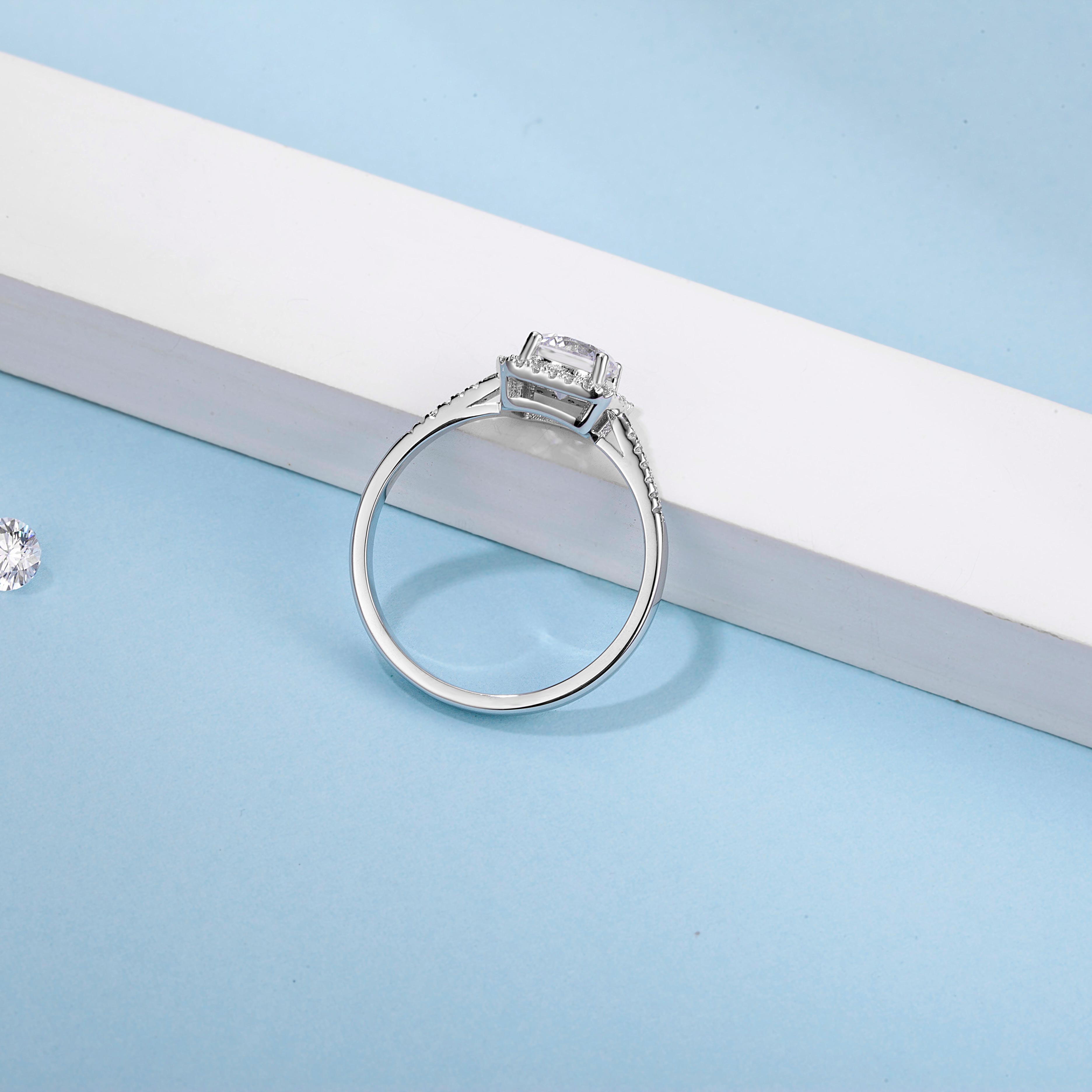 Engagement Wedding Ring Hot Selling Silver Sets 925 Jewelry Vendors Rings
