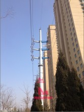 35KV double circuit distribution pole