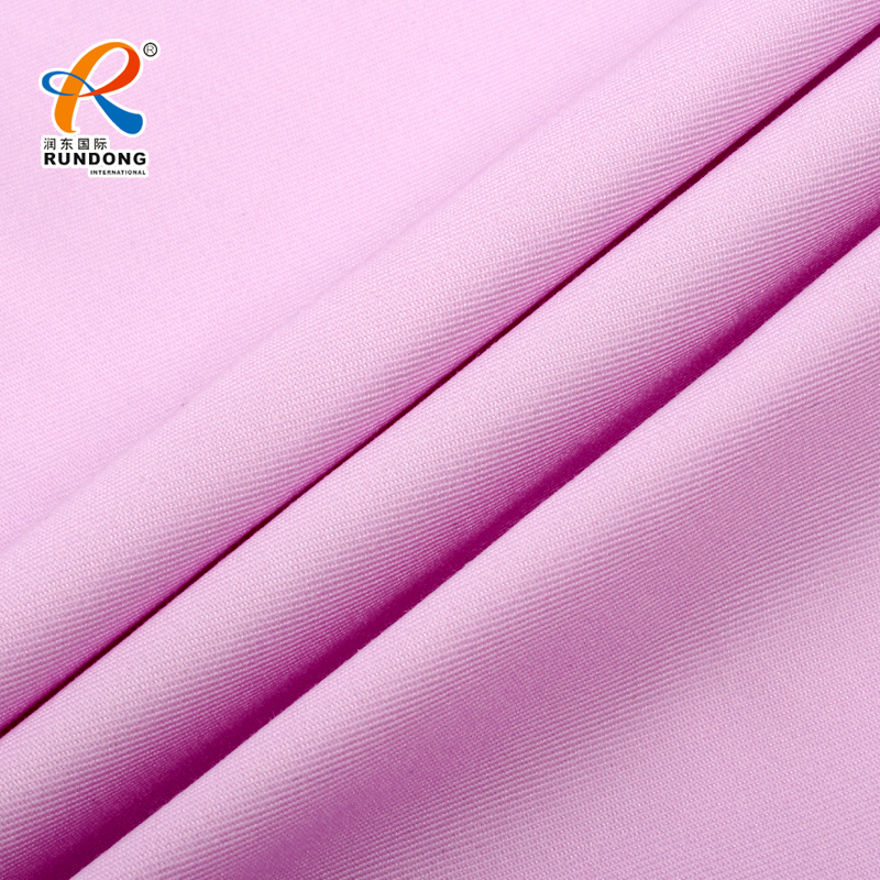 China TC 80/20 Plain fabric with Chlorine resistance bleaching for hospital and nurse uniform