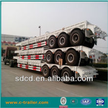 Chengda 60 tons 3 axles low bed low boy trailers