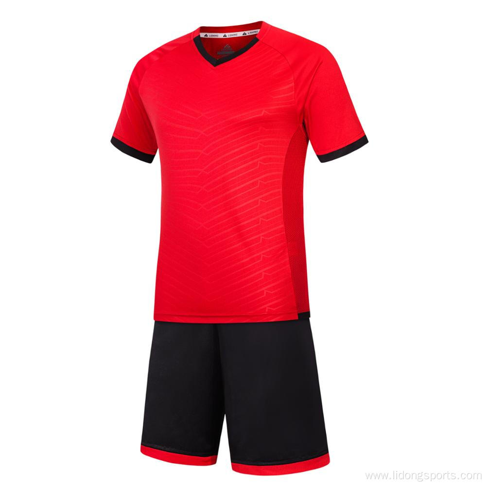 Wholesale Football Training Soccer Jersey Set