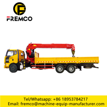 Sinotruk 371HP Cargo Truck Crane