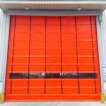 PVC high speed fast action folding up door