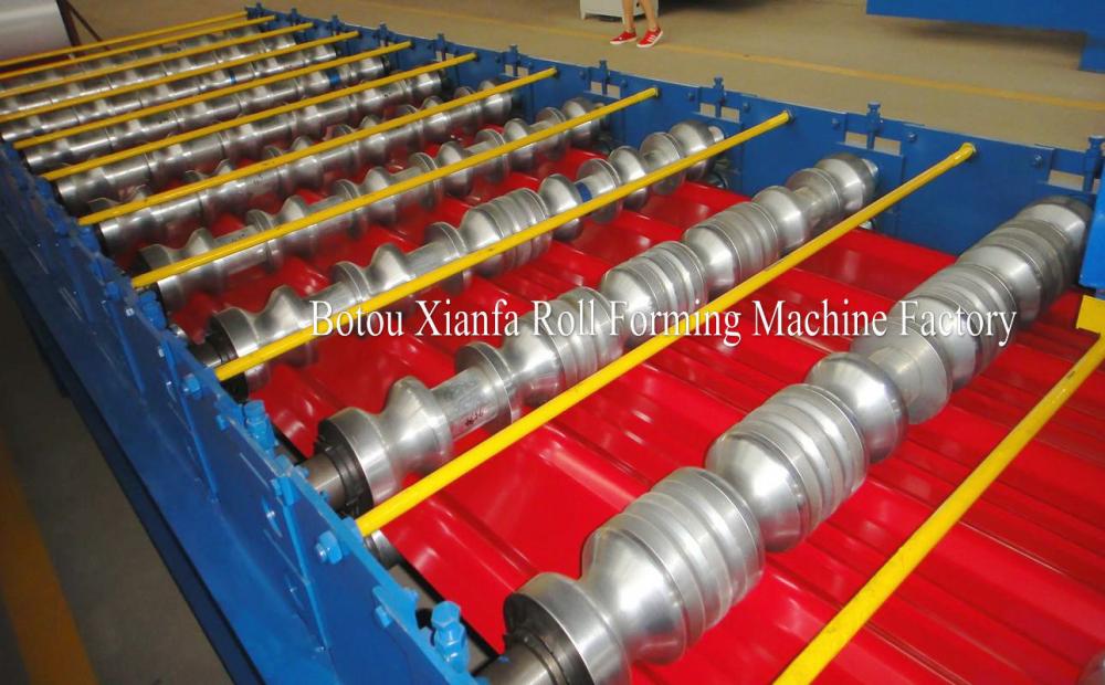 IBR Double Galvanized Roofing Sheet Roll Forming Machine