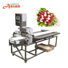 Beef Chicken Mutton Kebab Skewer Making Machine