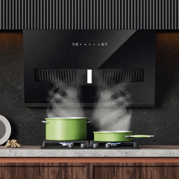 Touch Button Cooker Downdraft Exhaust Fan for Kitchen Island Suction Extractor