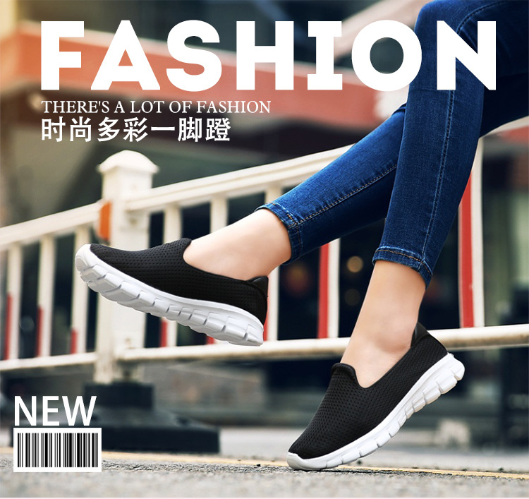 New Fashion  Over-foot Shoes Large Size Nurse Shoes Middle-aged and Elderly Walking Shoes for Women