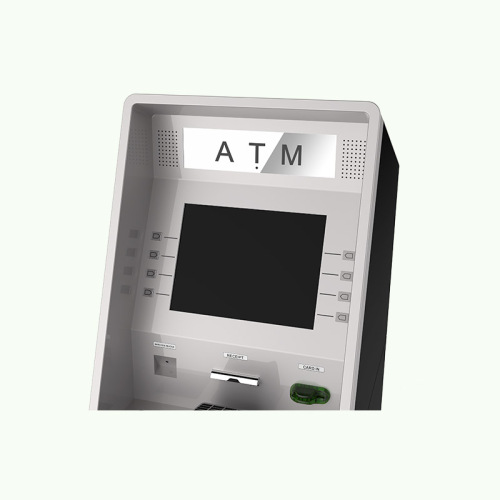 I-ATM emhlophe-ileyibheli ematshini