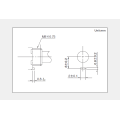 Potentiometer putar siri Rk09l