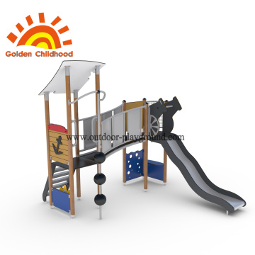 Pirate Style Outdoor Playground Equipment