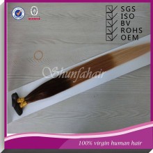 straight human hair extension,ombre bundles 100% remy human hair extension,factory supply hair extension