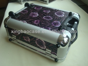 PVC large trolley vanity case,case luggage,dog grooming trolley case