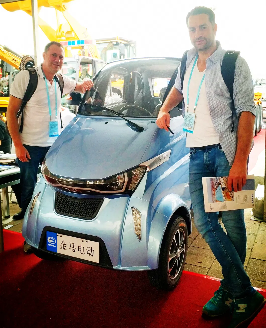 Low Speed 45km/H 4 Wheel Electric Car Disability with EEC