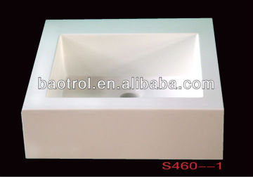 Baotrol Undermount Bathroom Sink Factory / Bathroom Double Sinks Manufacturer / Wholesale Large Bathroom Sink (S4601)