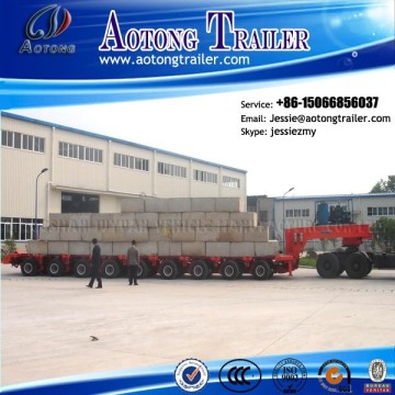 9 hydraulic axis goldhofer hydraulic modular trailer / multi-axles semi trailer