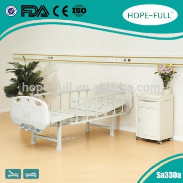 Salable manual normal size hospital bed