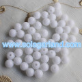 Hot Sale 6-30MM Opaque Schneewittchen Perlen Loose Spacer Beads Charms