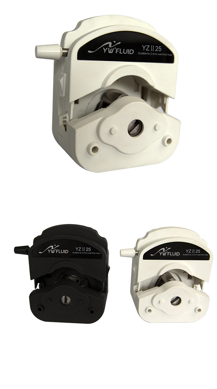 YWfluid OEM micro peristaltic pump with easy load pump head  for chemical liquid dosing and transferring