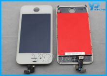 Black / White Iphone Lcd Screen Glass Digitizer With Home Button
