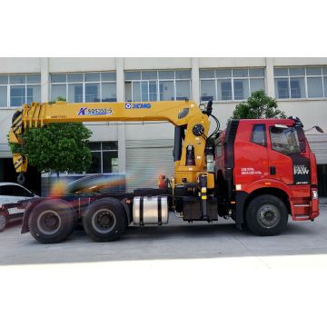 Tout nouveau tracteur FAW monté sur grue XCMG 14T / 16T