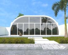 graphene eps japan foam dome house