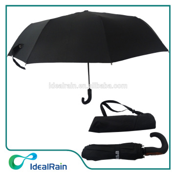 black auto open and close strong umbrellas for wind