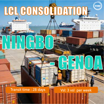 LCL Shipping from Ningbo to Genoa Italy