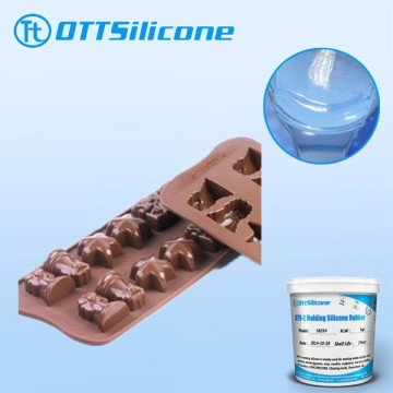 Food grade RTV 2 liquid addition silicone for chocolate molds