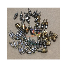 Pure Copper Valve Core for Passenger Car Tubeless Snap-in Tire Valve - Auto Repair Tool