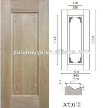 Interior doors natural wood cabinet veneer skin, mdf door skin