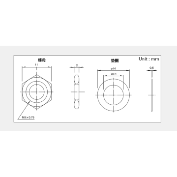 Potencjometr obrotowy serii RK09L