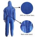 SMS hooded protective coveralls