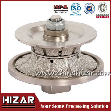 Vacuum Brazed Diamond Profiling Wheels for Marble