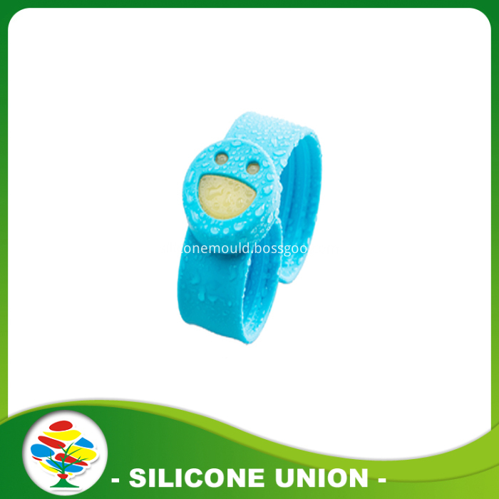 blue slap ruler bracelet