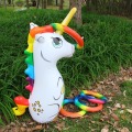 Anak-anak Inflatable Water Sprinkler Unicorn meninju tas