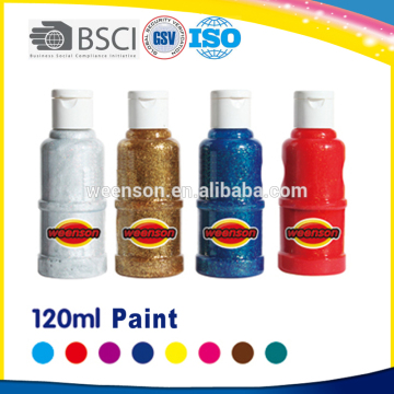 Promotion fashion glitter shining color art paint