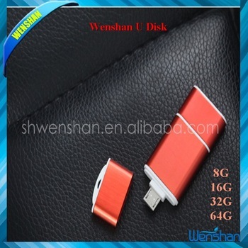 2015 Plastic OTG USB stick for Android mobile phone